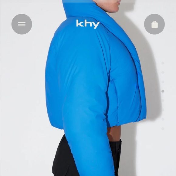 khy cropped puffer coat - Picture 2 of 7